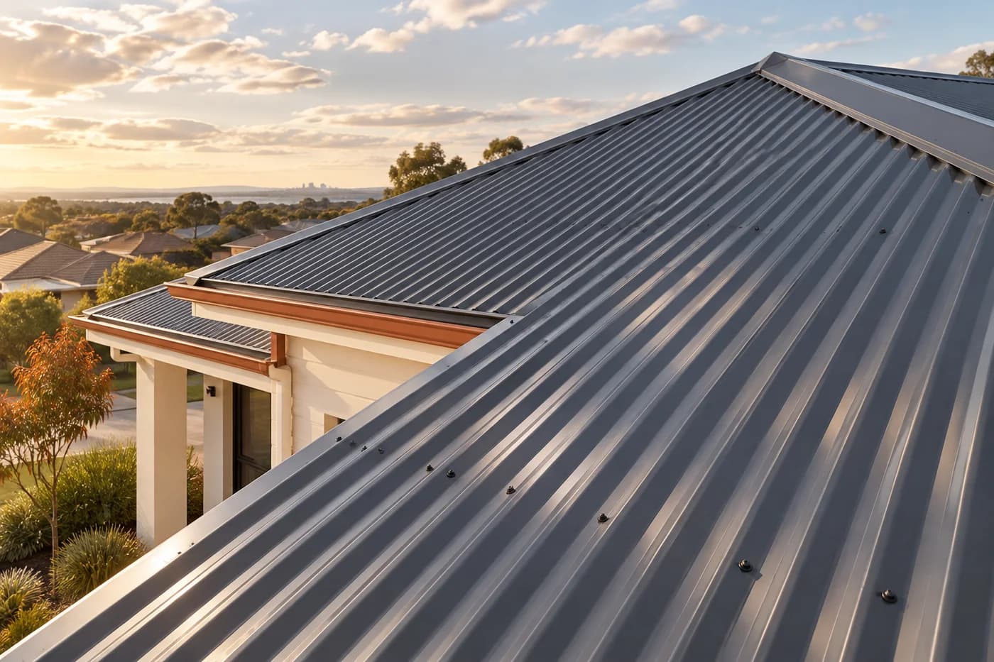 Metal roof restoration
